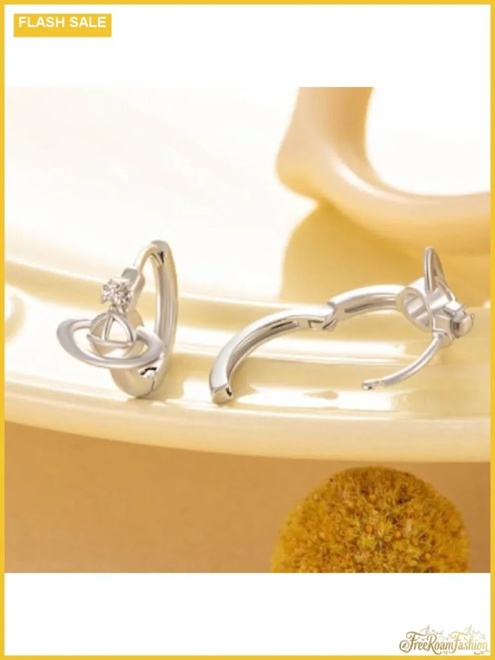 Hypoallergenic Saturn Stud Earring Sets Dainty Small Cute Planet Hoop Earrings